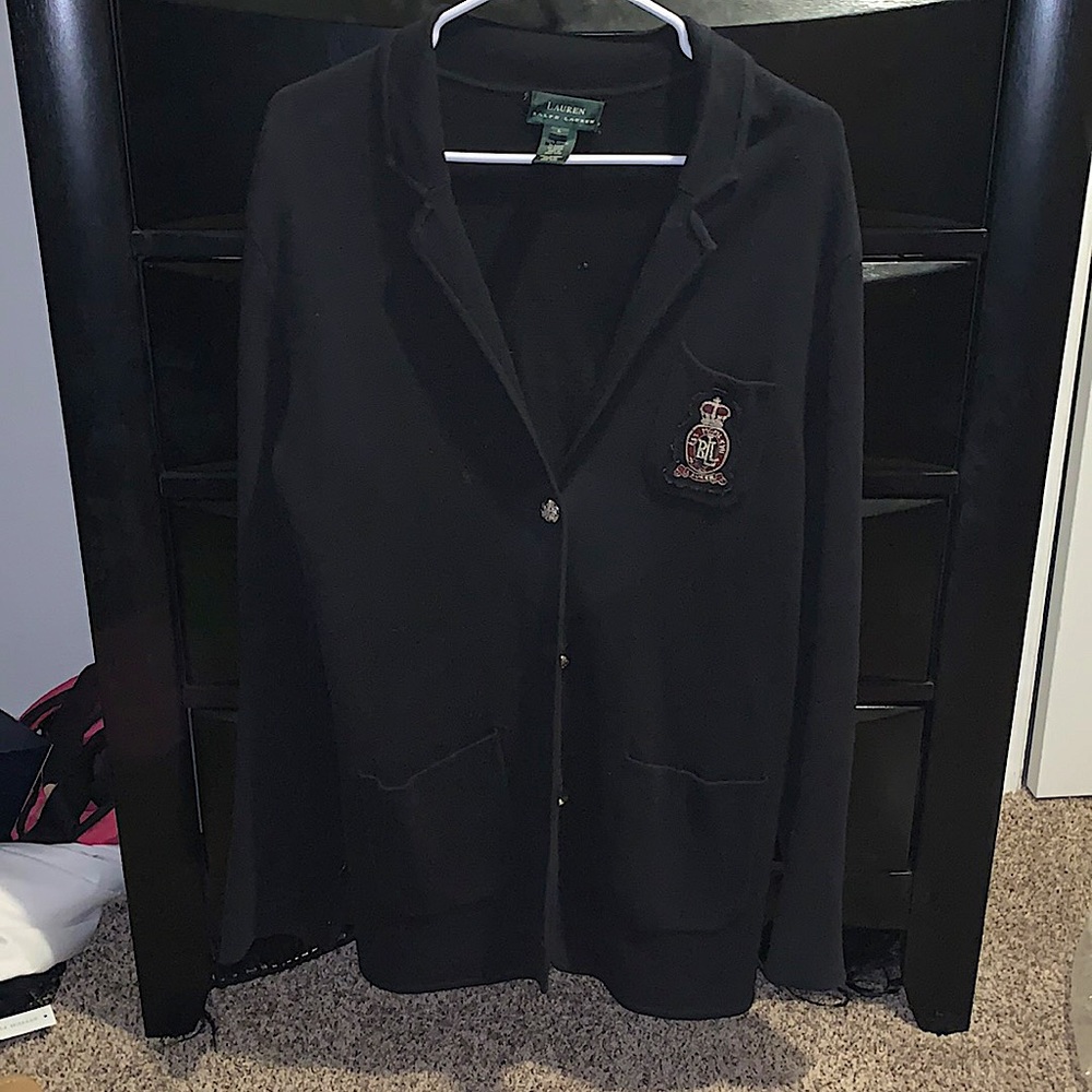 Black Ralph Lauren and blazer, size large